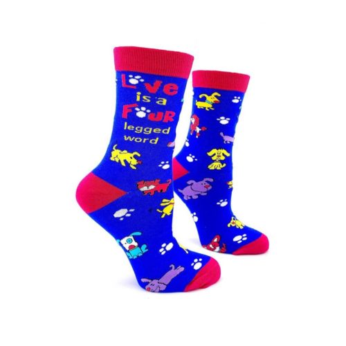 Ladies' funky dog socks